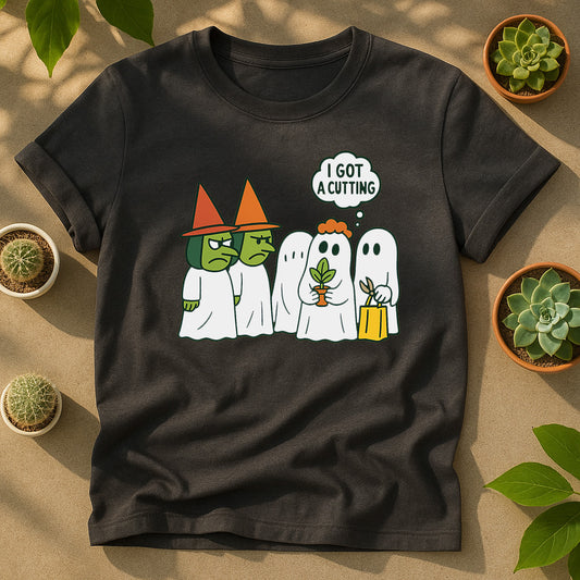 I Got a Cutting Halloween Unisex T-Shirt - Ghosts Plant Lover