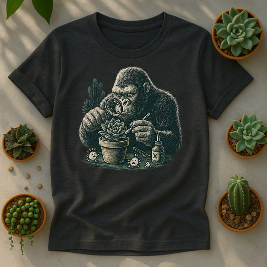 Kong Plant Inspector Unisex T-Shirt - Succulent Graphic Tee