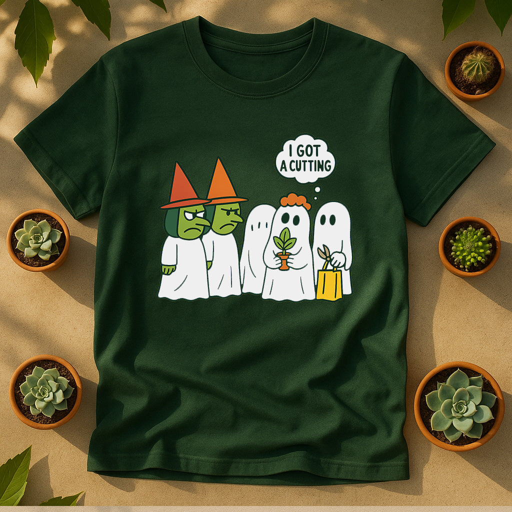 I Got a Cutting Halloween Unisex T-Shirt - Ghosts Plant Lover