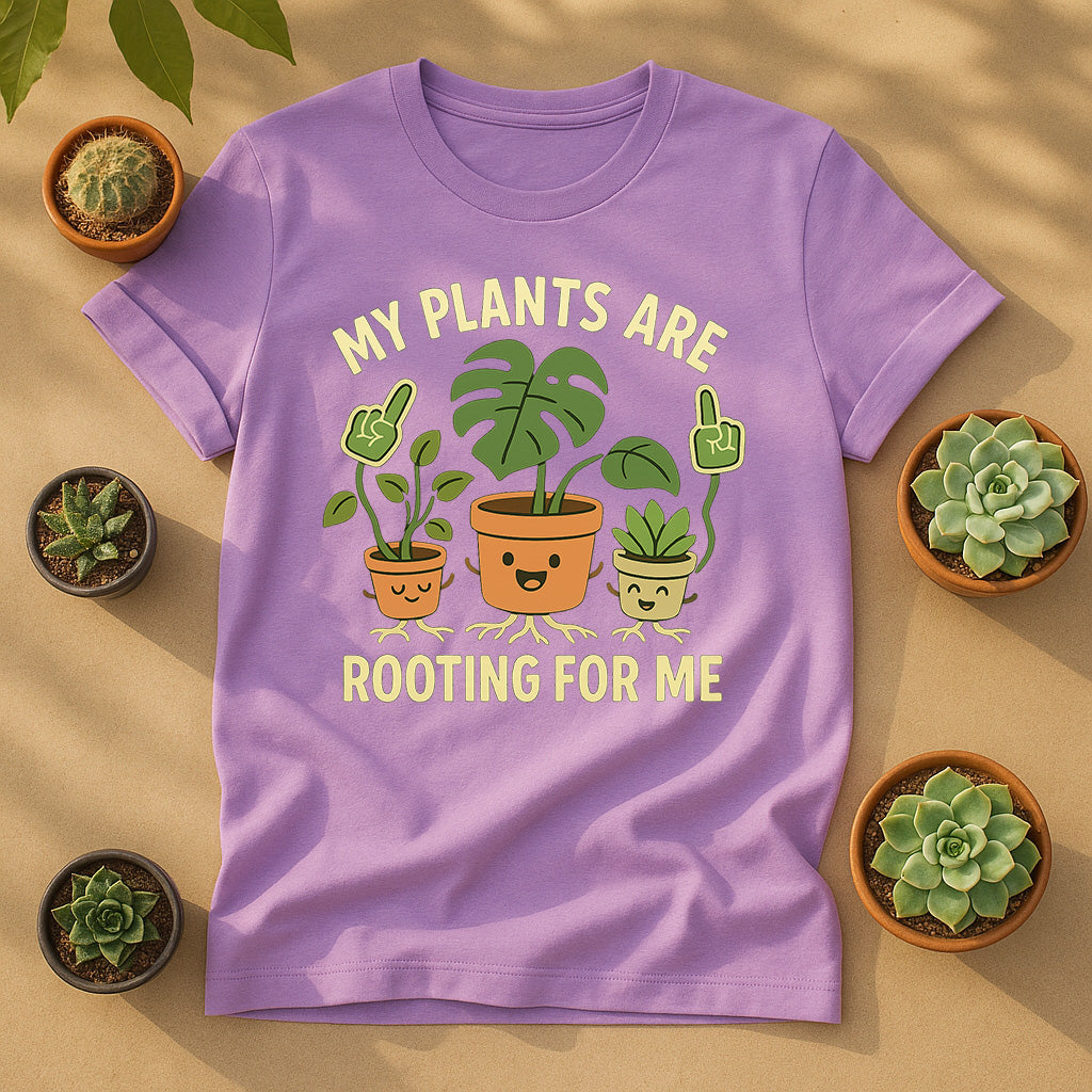 My Plants Are Rooting For Me T-Shirt
