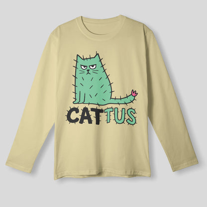 Cattus Cat Cactus Unisex T-Shirt