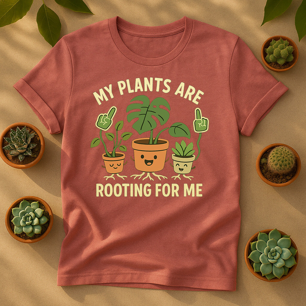 My Plants Are Rooting For Me T-Shirt