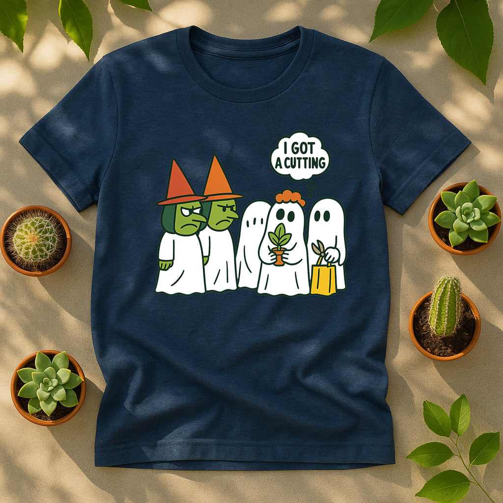I Got a Cutting Halloween Unisex T-Shirt - Ghosts Plant Lover