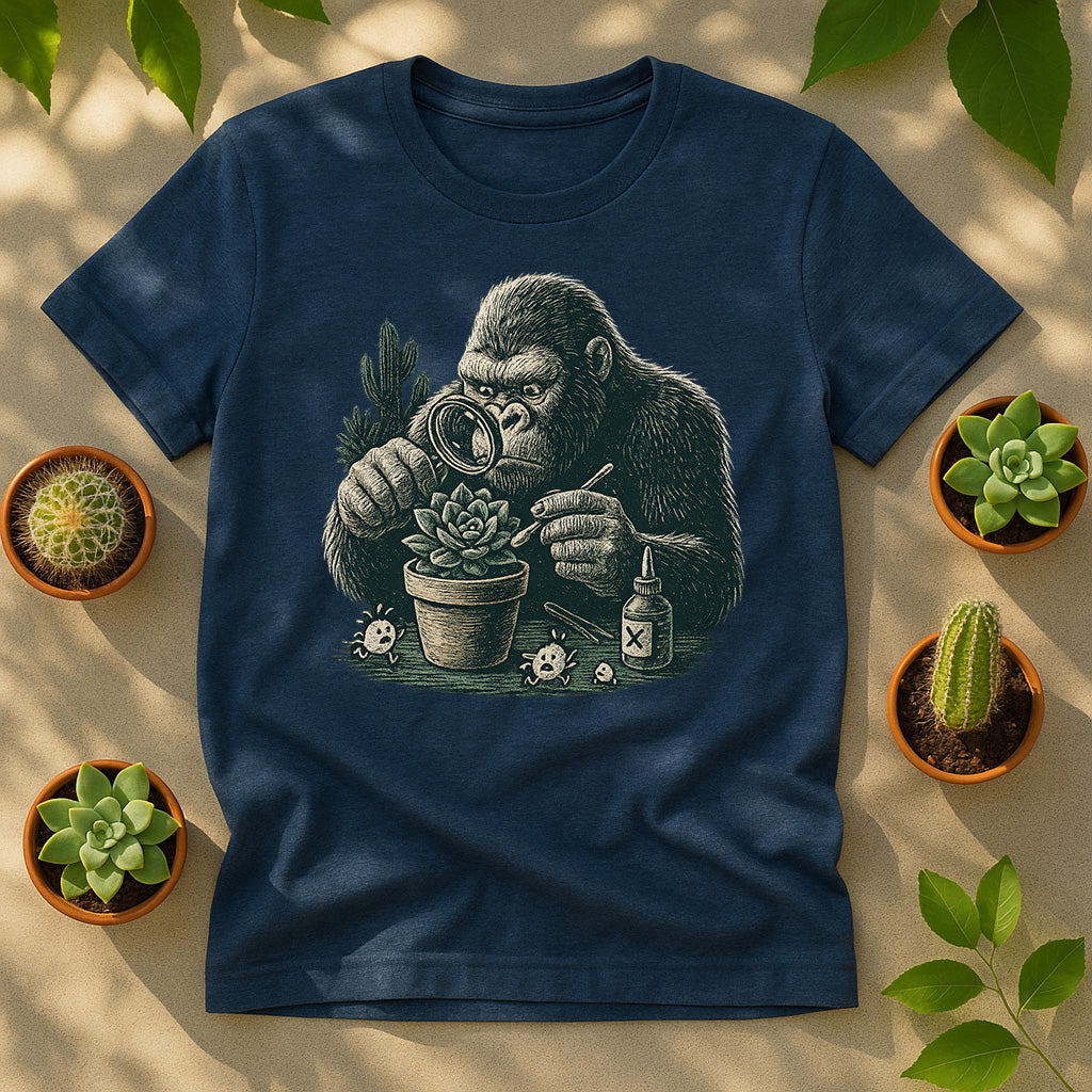 Kong Plant Inspector Unisex T-Shirt - Succulent Graphic Tee