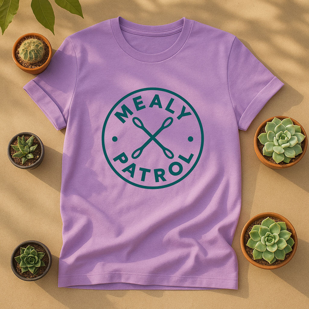 Mealy Patrol Unisex T-Shirt, Plant Lover Graphic Tee