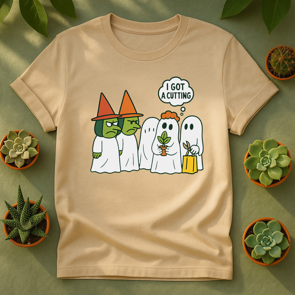 I Got a Cutting Halloween Unisex T-Shirt - Ghosts Plant Lover