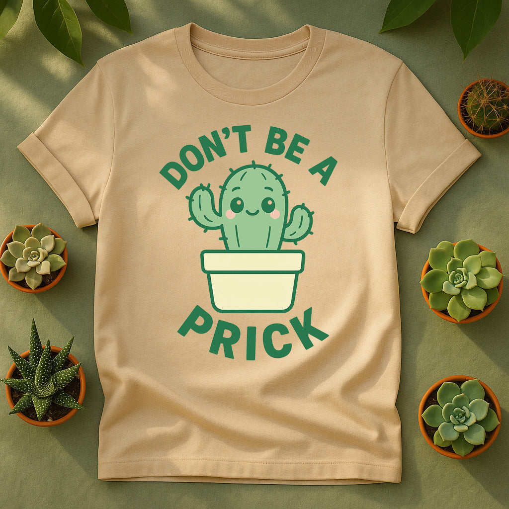 Dont Be A Prick T Shirt