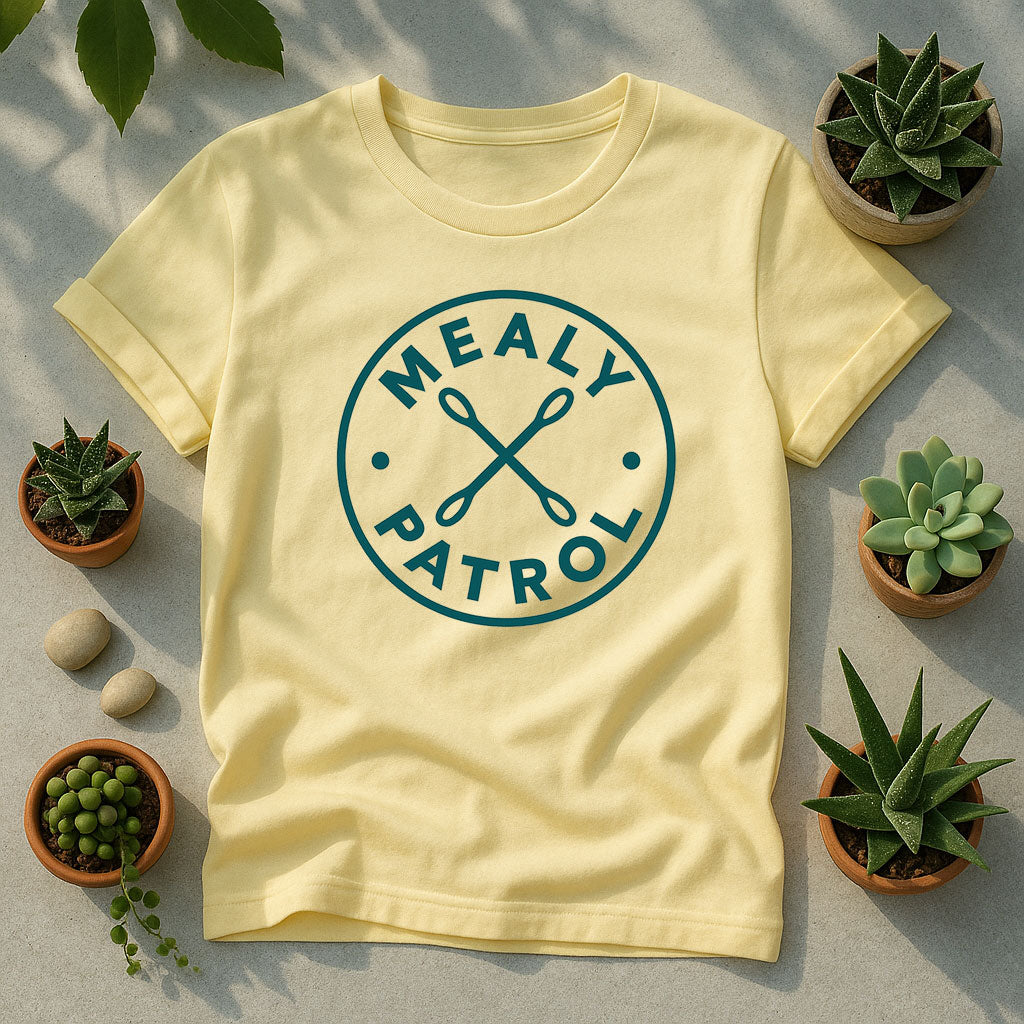 Mealy Patrol Unisex T-Shirt, Plant Lover Graphic Tee