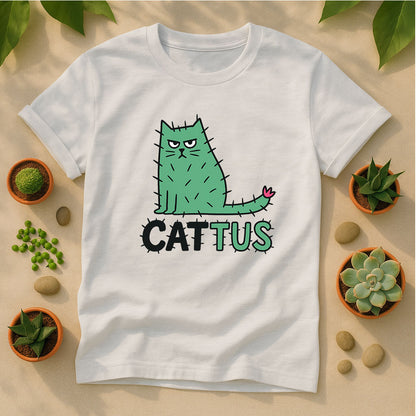 Cattus Cat Cactus Unisex T-Shirt